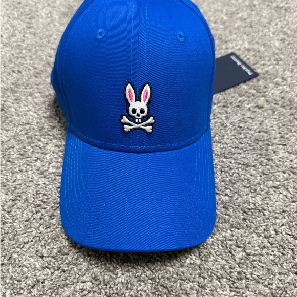 Psycho Bunny Blue Baseball Cap - Picture 1 of 2